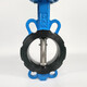 D671X Pneumatisches Schmetterlingsventil 304 Paar Klemmstahl aus Edelstahl explosionssicheres Wasserventil 50 65 80 100 150 200 250 DN40/50 (Ethylen-Propylen-Kleber + Kugel Schleifplatte)