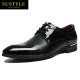 
SUSTYLE luxury high-end brand leather shoes for men in spring new fashion trendy pointed toe business formal shoes for men men black [gift box] 38 [gift box]