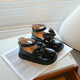 Ziweiqi Girls Princess Shoes new Top Mife Spect Glossy Bow Mary Zhen Кожаная обувь 3927 Серебро 26 Внутренняя длина 16.0 см.