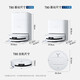 Ecovacs T80 floor sweeping robot constant pressure roller movable floor washing robot sweeping and mopping integrated automatic cleaning intelligent household water supply version DEX68 water supply version