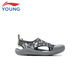 Li Ning children's shoes children's sports sandals boys comfortable toe anti-collision breathable sports casual shoes 30YKKV008-5