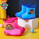 
Wangwang team baby rain boots children's fashion rain boots boys anti-slip water boots children's water shoes Ultraman waterproof single layer yellow-little gravel size 17 (inner length 16CM suitable for size 26/27)