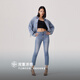 Levi's商场同款冰酷系列25夏新款女士724高腰修身直筒牛仔裤18883 蓝色 27 (28)