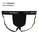 Cotton Republic cotton men's thong TBACK close-fitting double-butt sexy low-waist youth elastic soft pants M black 1510