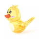 Wasservogel Pfeife transparent Cartoon Kinderbaby Muskelaussprache Aussprache Kreativität kann Wasser hinzufügen, um Vogelpfeife Spielzeug transparent Wasser Vogel Rosa + gelbe Lanyard zu lernen - kann mit Wasser gefüllt werden