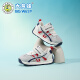Bumblebee children's shoes for boys' running shoes 2025 spring and summer new breathable mesh casual girls' toddler shoes children's sports shoes 3882 meters blue (single net) 26