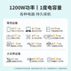 百克龙户外电源E1000PRO大容量220V移动电源便携1200W功率自驾旅游露营 1049Wh -E1000PRO