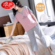 
Langsha pajamas women with breast pads in summer thin pure cotton short-sleeved cropped pants suit sweet girl's home clothes can be worn outside. 684 purple short-sleeved cropped pants with breast pads M size 75-95 Jin [Jin equals 0.5 kg] equal size