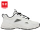 Under Armor Children's Retro Casual Shoes for Boys and Girls Summer Daily Casual Versatile Breathable Casual Sports Sandals 2521677 White 36 (Big Children)