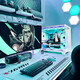 
Lingrui Intel Core i7-liter 24-core RTX4060 independent graphics card 64G memory desktop computer host black myth Wukong 3A game office designer rendering and assembling the computer full set 2: 16 thread strong core + 16G + GT730/online game stock trading host