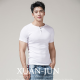 Xuanjun Henry Shirt Men's Men's Short à manches à manches courtes Henry Necy