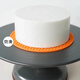 Feiyaya cake turntable non-slip mat decorating turntable silicone mat honeycomb round decorating table tray household baking tools Nordic gray