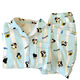 S.SofeAins Feng Penguin Pyjamas Frauen-Langarm-Zwei-Tiefe-Set von frischem Hausbekleidungsset KK3524# 170 m [vorgeschlagen 80-100jin [Jin ist 0,5 kg]]