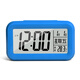 Man de voz de Old Old Man extra ruidoso Cabeza de voz de la cama de la cama Almacenamiento del despertador de alumno Carga Electronic Luminoso Tiempo 9906 Azul - Modelo de batería