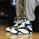 Reebok Shaqattaqog O'Neal Plaque de carbone gonflable Chaussures de basket-ball rétro High-Top GX3881 Flagique officielle Authentique HR0603 Street Fighter Joint 43 280 mm