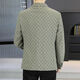 Lilang Men's Clothing 2025 Spring and Autumn New Men's Blazer Business Top Top Traje delgado Tendencia 898 Blue Grey XL