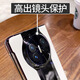 Whale Cat is suitable for Huawei matex6 mobile phone case genuine leather new smart flip leather case matex5 collector's version bracket matex5 lens all-inclusive anti-fall x6 high-end sense men and women business black] smart flip-free cover-high-end imported cowhide-with bracket Mate X6 collector's version
