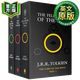 The Lord of the Rings trilogy English original The Lord of the Rings 3-volume set The Fellowship of the Ring The Two Towers The Return of the King Fantasy novel 9780261102385