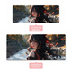 Singzeji Mouse Pad Super Hard Anime Game 2D E-Sports Student Learning Lock Lock Edge Mouse Pad Настраиваемая сгущенная против скольжения компьютерной компьютерной кабинет.