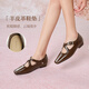 
Best 25 spring simple and fashionable commuter Mary Jane shoes thick heel women's single shoes M1585AQ5 brown 37