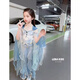 Xuan Mo Ao Run cos clothing mermaid new mermaid girls summer princess dress super fairy hanfu suit style mermaid + plus + sleeves 140