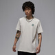 Nike (Nike) Jordan Official Jordan Männer reines Baumwolldruck T-Shirt Summer New Strick Baumwolle IB7529 687 Fitness rot/schwarz 3xl