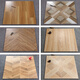 Yeyu 60x60 wood grain brick parquet 600x600 imitation solid wood grain non-slip matte floor tiles living room JTS6627 600*600