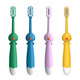 [Super fine soft bristles] Super cute children's cartoon toothbrush 3-12 years old gum protection teeth protection 3D three-dimensional cleaning toothbrush soft bristles children's soft bristles 2 pieces