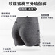 
Shercehman sports three-quarter pants for women summer fitness shorts tight high waist hip lifting breathable quick-drying yoga pants drawstring cycling pants