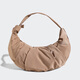 Adidas clover Frauenbeutel SHDR -Tasche 3,0 l Klassischer praktischer großer Wolkenbeutel Sportarten Umhängetasche Ka9272/warme Sandfarbenkapazität: 8 Liter 27 cm 49 cm