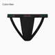
Calvin Klein underwear 25 spring and summer new men's ck colorful waist light sexy hollow briefs double thong men's NB4233 UB1-Space Black 1 L