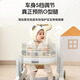 Bascebo Baby Walker 6 bis 18 Monate O-Leg Baby ein Jahr altes Multifunktions-Anti-Turnover-Handpushing-Gehen [obere Vollfunktion] Braune Farbe + verbessertes verdickte Verdickte