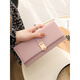 CASA-KUPSCK2025 Spring New Large Capacity Fashion Multi-Card Anti-Magnetic Coin Wallet Long Girls Gift Card Pack Integrated Green