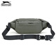 Slazenger trendy brand magnetic buckle crossbody bag men's shoulder bag large capacity mobile phone waist bag cycling sports and leisure chest bag