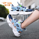 Del Hui Kinderschuhe Jungen Rahmenschuhe Kinderschuhe 2025 Sommer Neue Single-Mesh-Atmungsstudenten Sportloch Schuhe Mädchen Schuhe Sky Blue 9926 [Sommerrahmenschuhe] Größe 36 [Schuhlänge 23,0 cm]