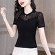 
Jiaobifu summer mesh base shirt for women high-end thin small Guangzhou Thirteen-row Shenzhen Nanyou Hangzhou Four Seasons Spring West A1389 Short Sleeve L Recommended 100 to 115 Jin [Jin equals 0.5 kg]