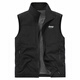 Jeep Spirit Jeep Vest Spring et automne mince haut de gamme de couleur unie haut de gamme Collier de cheval extérieur pour hommes Veste de chevaux pour hommes Bresth-White XL (recommandée 155 Jin [Jin est égal à 0,5 kg]))