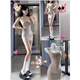 Yi Jingxuan (YIJINGXUAN) nightclub hot girl drawstring bow knot U-neck vest pure slim hip short skirt to make her look slim pear-shaped body dress Mint green [original quality] M [95-105Jin [Jin equals 0.5 kg]]
