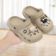 PARK XI CARTOON CARTONIR Chaussures pour enfants pour les garçons en été 2025 Nouveau style pour avoir porté des pieds non glissants et non odorants pour les filles. Modèle biaisé Beige 21 32/33 Longueur intérieure autour de CM