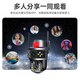 Guangchun 4G Solarkamera für lebenslange verkehrsfreie Haushalte im Freien 360 Grad ohne tote Winkel mit Nachtsicht Panoramablick ohne Strom oder Netzwerk im Außenwasser-WLAN-Monitor in ländlicher Wild