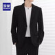 ROMON high-end casual suit men's business formal attire handsome spring and autumn Korean style versatile loose suit top dark gray - suit jacket single piece M recommended 100-120 Jin Jin equals 0.5 kg