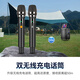 Xianke (SAST) Family KTV Audio Set Square Dance-Audio mit Display Screen Housed Song Order Machine Verstärker Alle Outdoor-Karaoke Singen Volles Set Equipment [K Song Innen- und Außenbereich] Dreiseitiger Lautsprecher + 288g