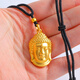 
OFK Maitreya Buddha Head Pendant Sakyamuni Buddha Pendant Couple Buddha Head Pendant Gift to Girlfriend Valentine's Day Gift Small Buddha Head Pendant 3899 Original Gift Box Packaging + Certificate