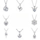 DL 1998 Fat Donglai same style platinum pendant PT950 women's necklace single pendant platinum clavicle chain single pendant not 30 sunflower single pendant