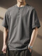
New Balance high-end American retro Henry neck Polo shirt men's summer trendy brand loose t-shirt pure cotton heavy short-sleeved T-shirt men's white 2XL suitable for 170-190Jin [Jin equals 0.5 kg]