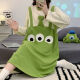 Liumanli lindo camisón para niñas en primavera y otoño verano de algodón puro pijama de manga larga para estudiantes de estilo de estilo de estudiantes puede usar ropa casera afuera de j16854 m