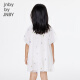 jnby by JNBY新款江南布衣童装oversizeA型短袖连衣裙25夏女童1P4G12240 031/深灰 图案随机 110 cm