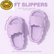 G.duck Cute Cloud Children's Slippers Girls Summer 2025 New Indoor Home Bathroom Non-Slip Outerwear Sandals Purple Cloud Style 36-37 Sizes
