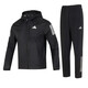 Adidas костюм мужская модная тенденция тренда тканиная тканая спортивная одежда для капюшона брюки для брюки повседневной брюки/в IN1483+IM7484 S