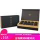 Yangloudong (SINCE 682) Three Kingdoms Small Round Cakes 576g Old Qing Tea Small Can Black Tea Garden Cakes Gift Box Chibi Green Brick Tea 12 Cans Gift Gift 576g Complete Gift Box Assembly Hand
